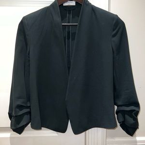Babaton Power Waist Blazer | Size 4 | Forest Green